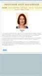 Mobile Screenshot of annemacgregor.com